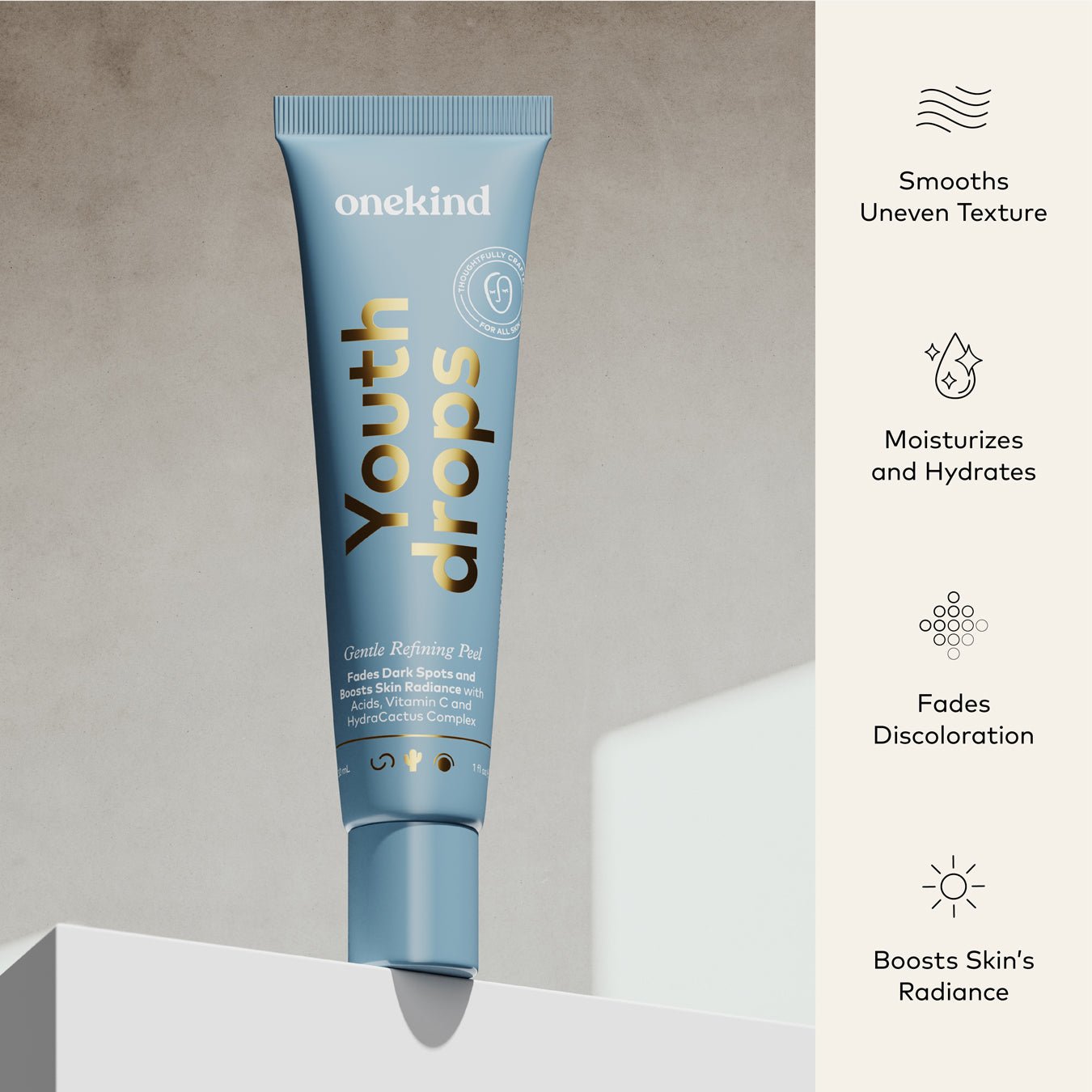 Youthdrops Gentle Refining Peel - Onekind